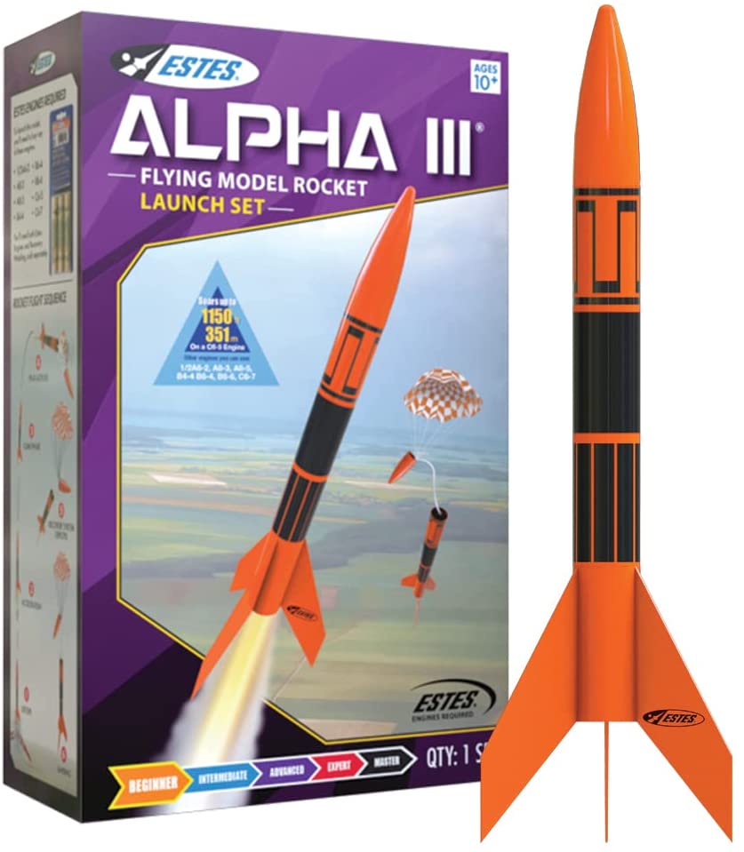 Estes Alpha III launch set