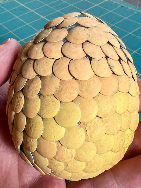 Yellow dragon egg