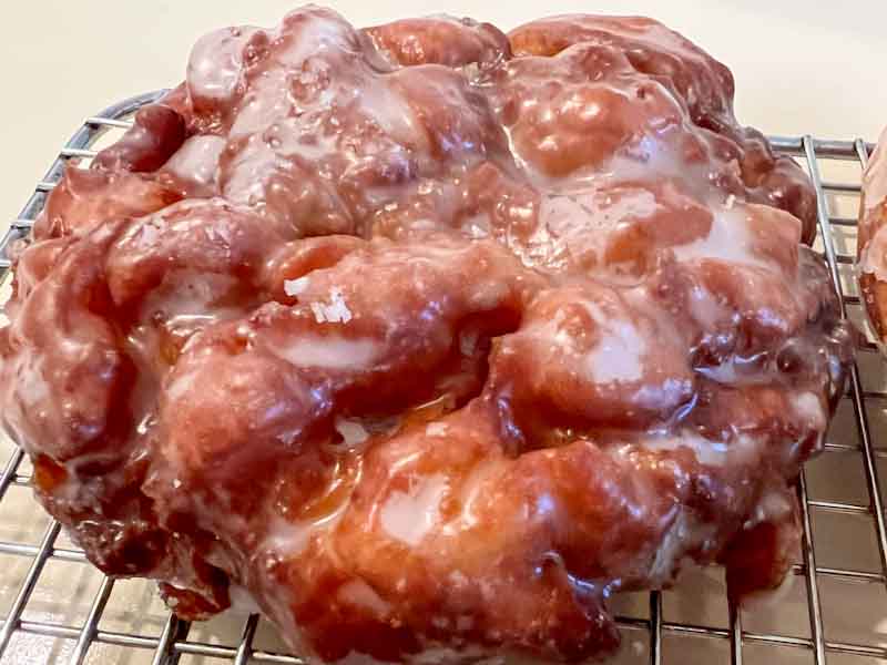 Photo of an Apple Fritter