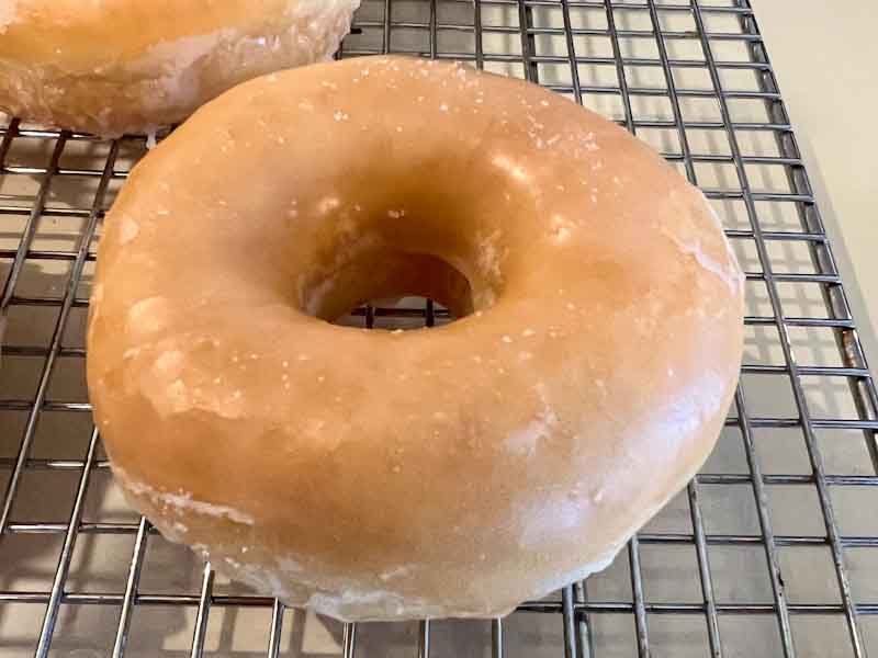 Photo of a Glazed Yeast Donut