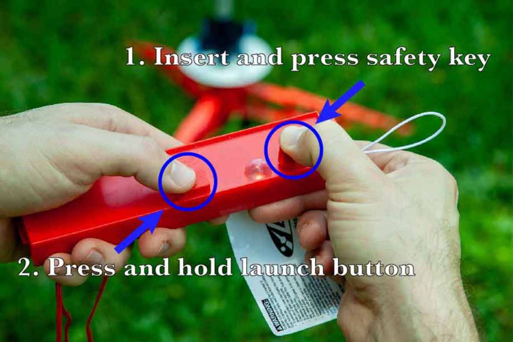 Image of how to use a launch controller