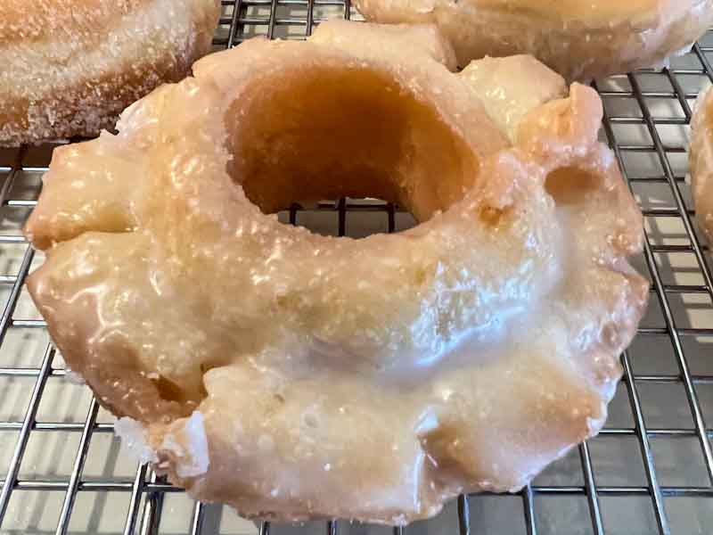 Photo of an Old Fashioned Donut