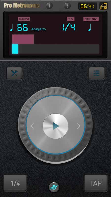 Pro Metronome Screenshot
